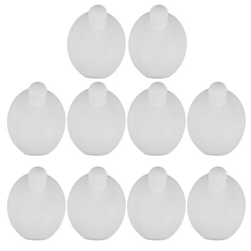 30Pcs White Silicone Squeeze Toy Bubble Insert Props Durable DIY Use 2