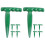 2Pcs Ergonomic Hand Dibber Gardening Tool Portable Digger 3