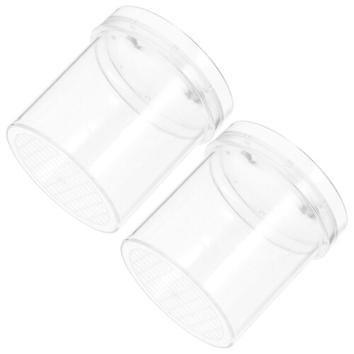 4Pcs Portable Transparent Insect Magnifier Box for Kids Learning