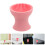 10Pcs Portable Silicone Makeup Brush Cleaner Cup Soft Pink Tool 10