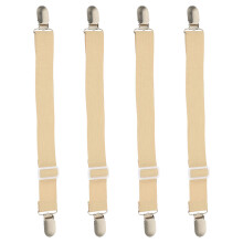20Pièces Pinces En Métal Pour , Sangles Élastiques Réglables Kaki