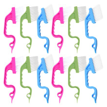 36Pcs Durable Plastic Gaps Cleaning Brushes for Sliding Door Tracks