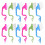 36Pcs Durable Plastic Gaps Cleaning Brushes for Sliding Door Tracks 1