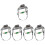 5Pcs Durable Hard Hat Liner Adjustable Suspension for Men 7