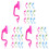 36Pcs Durable Plastic Gaps Cleaning Brushes for Sliding Door Tracks 4