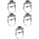 5Pcs Durable Hard Hat Liner Adjustable Suspension for Men 9