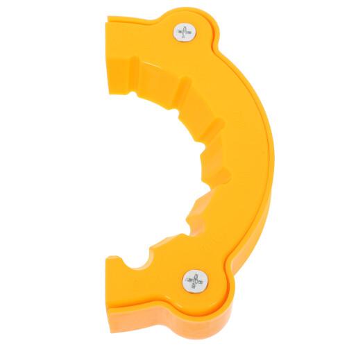 3Pcs Yellow Drill Bit Sharpener Portable ABS for Multi-Bit Grinding