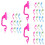 36Pcs Durable Plastic Gaps Cleaning Brushes for Sliding Door Tracks 8