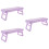 3Pcs Purple Manicure Hand Rest ABS Nail Arm Rest Foldable Cushion 8