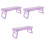 3Pcs Purple Manicure Hand Rest ABS Nail Arm Rest Foldable Cushion 5