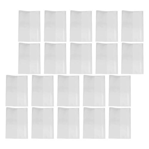 80Pcs Transparent Book Covers Plastic Waterproof Sleeve Protectors 2