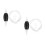 2Pcs Black Manual Siphon Pump Eva PVC Handheld Gasoline Transfer Tool 4