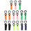 30Pcs Baby Stroller Hooks Multipurpose Non-Slip Nylon Plastic Hangers 2