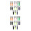 30Pcs Baby Stroller Hooks Multipurpose Non-Slip Nylon Plastic Hangers 5