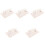 5St Manicure Armsteun Wit PU Hand Rust Voor Thuis 5