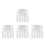 80Pcs Transparent Book Covers Plastic Waterproof Sleeve Protectors 7