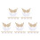 60Pcs Versatile Assorted Color Sew on Applique for Crafts 10