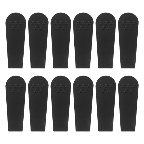 60Pcs Practical Black Claw Machine Claw Grippers Protective Sleeves 2