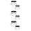 3Sets Adjustable Bat Design Pet Chest Strap PU Leash for Small Pets 3