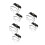 3Sets Adjustable Bat Design Pet Chest Strap PU Leash for Small Pets 7