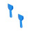 2Pcs Handheld Blue Refrigerator Ice Plastic Kitchen Accessory 4