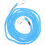 2Pcs Multipurpose Glove Straps Sky-Blue Durable Portable Gloves Rope 1