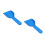 2Pcs Handheld Blue Refrigerator Ice Plastic Kitchen Accessory 5
