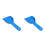 2Pcs Handheld Blue Refrigerator Ice Plastic Kitchen Accessory 9