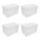 4Pcs Airtight Bread Keeper Transparent Box for Homemade Bread Storage 7