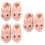 3Paren Creatieve Kindersloffen Roze Warm Antislip Konijn 8
