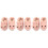3Paren Creatieve Kindersloffen Roze Warm Antislip Konijn 5
