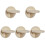 5Pcs Khaki Indoor Cat Tree Cute Scratching Post and Jumping Ladder 4