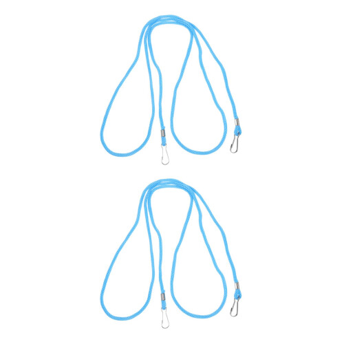 2Pcs Multipurpose Glove Straps Sky-Blue Durable Portable Gloves Rope 2