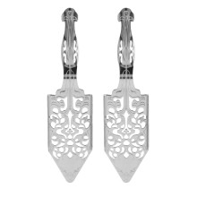 2 Pieces Absinthe Spoons, Stainless Steel Absinthe Cocktails Spoon Making Kit Gothic Absinthe Fountain Spoon Dripper