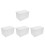 4Pcs Airtight Bread Keeper Transparent Box for Homemade Bread Storage 9