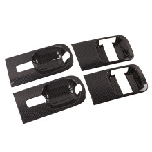 6Pcs/Set Car ABS Carbon Fiber Door Handle Bowl Cover for  Grand Starex H1 I800 2018-2020 Car Accessories