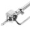 2Pièces Support Percussion Zinc Argenté Fixation Stable Pour Batterie 7