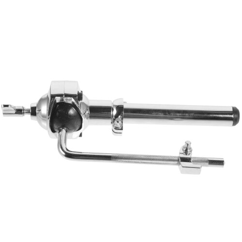 2Pièces Support Percussion Zinc Argenté Fixation Stable Pour Batterie 2