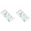 2Stk Kinder Höhenmesser Holz Mit -Design Wand 4