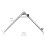 Ferramenta de Escriba Divisora De Asa de PrecisãO 200 Mm BúSsola de 8 Polegadas com Porta-LáPis para Geometria, Madeira, Metal e Couro 2