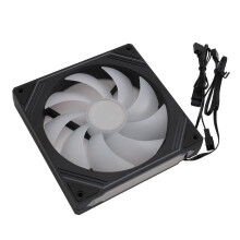 ARGB 140mm Chassis Fan 650-1850RPM Quiet PC Cooling with Synchronized Light