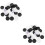 2Sets Backgammon Kunststoff Schachfiguren Ersatz Zubehör Mehrfarbig 7