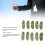 30 Karten Positive Pickle Dekoratives Glas 1