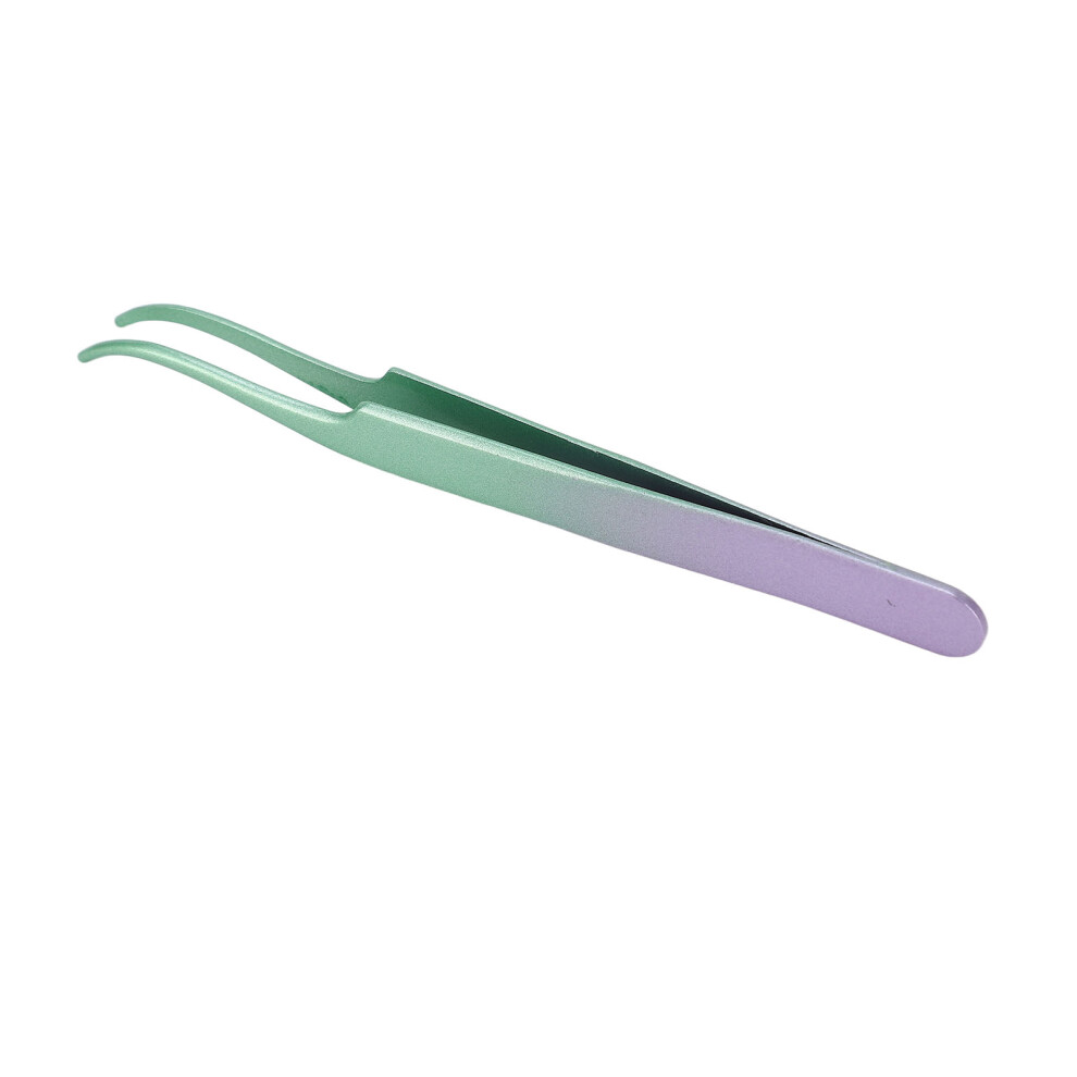 Wimpernpinzette Edelstahl Tight Bite Gebogene