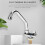 Foldable RV Faucet Rotating Single Handle Deck/Wall Mounted RV Kitchen Tap Copper Cold Water 2