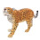 Leopardenmodell, Kunststoff, 23,5 cm 2