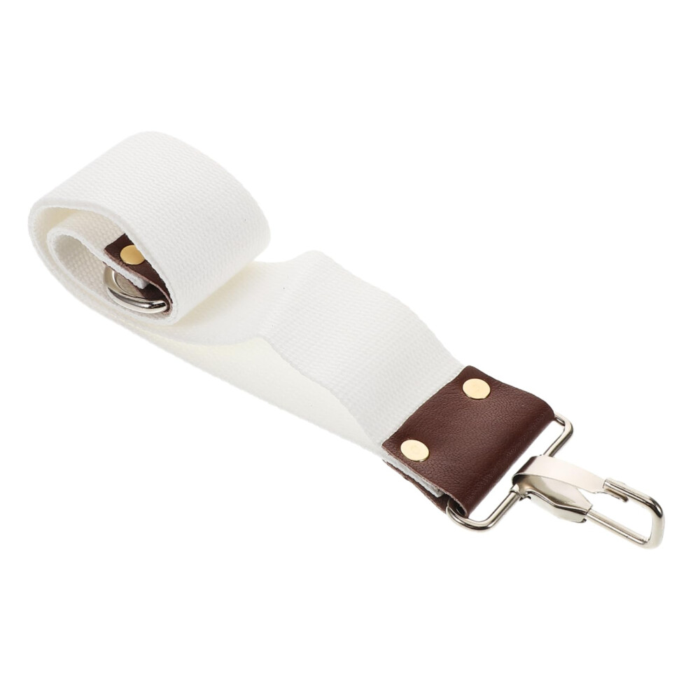 Dual Layer Canvas Straight Razor Strop for Barbershops and Home Sharpening