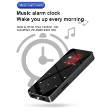 MP3 MP4 Player 8G HiFi Music Player Supports Card,with FM Alarm Clock Pedometer E-Book Built-in Speaker-