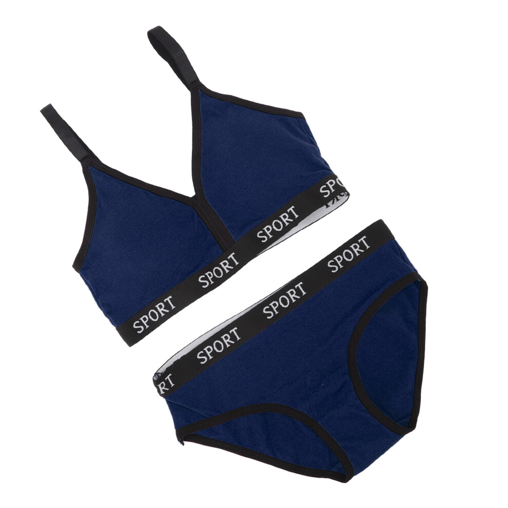 Damen Sport-BH Unterwäsche-Set, weich,