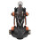 Voiture robot transformable orange - 3 piles AA 1